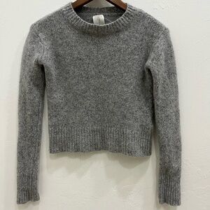 Joie Charcoal Cashmere Crew Neck Sweater